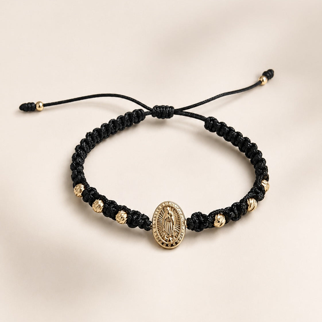 Manilla Hilo Negro Virgen de Guadalupe