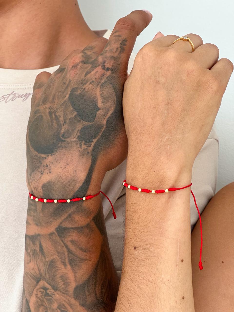 Manilla Hilo Rojo 7 Nudos del Amor